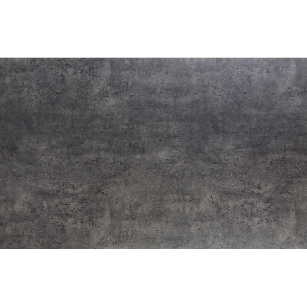 Palermo Ausziehtisch 210/270-330x100 cm Edelstahl/HPL - Beton Dunkel -OHNE BEINE-